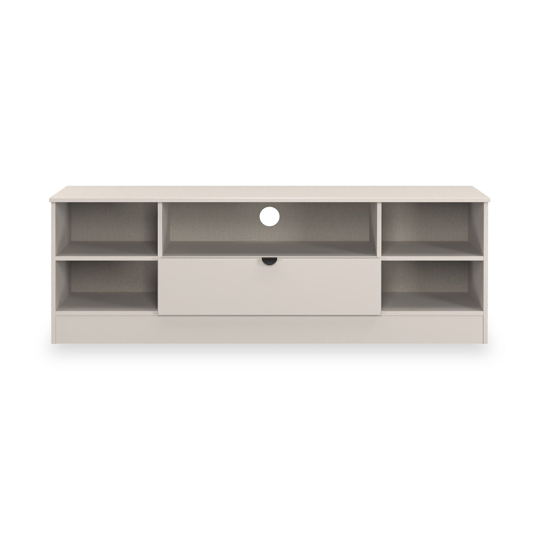 Huxley Wide 1 Drawer TV Media Unit Cashmere from Roseland Furniture