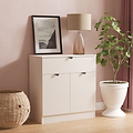 Huxley 2 Door 1 Drawer Sideboard Cashmere from Roseland Furniture