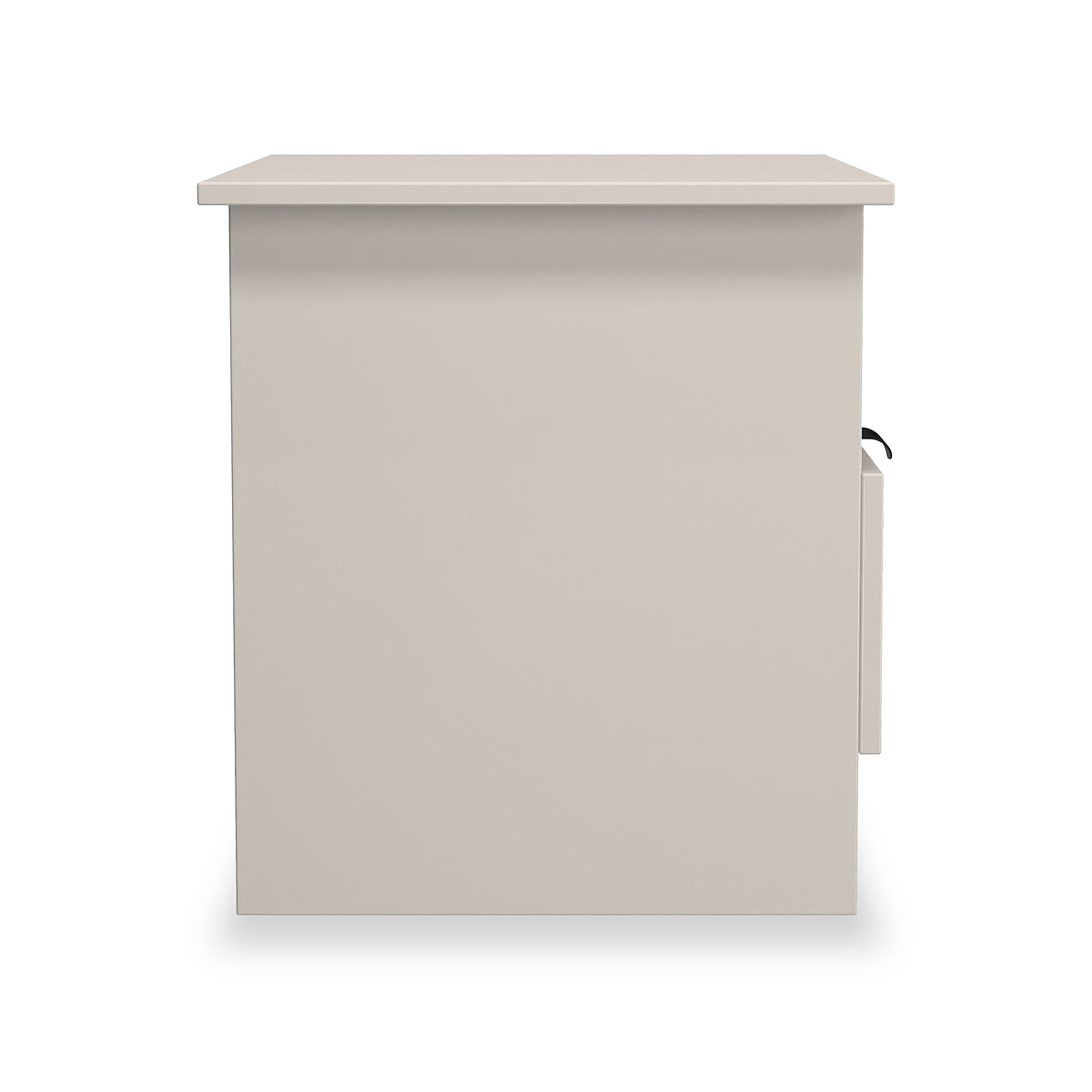 Huxley 1 Drawer Side Table Cashmere from Roseland Furniture