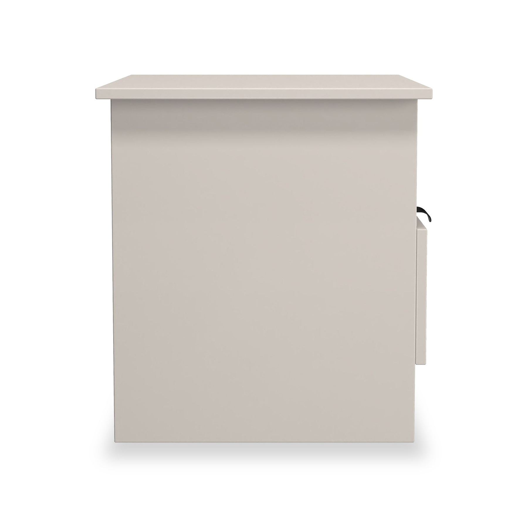 Huxley 1 Drawer Side Table Cashmere from Roseland Furniture