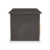 Huxley 1 Drawer Coffee Table Oak Graphite from Roseland Furniture