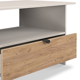 Huxley 1 Drawer Coffee Table Oak Cashmere from Roseland Furniture