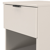 Huxley 2 Drawer Bedside Cashmere from Roseland Furniture