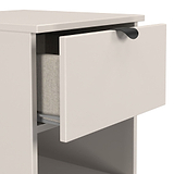 Huxley 2 Drawer Bedside Cashmere from Roseland Furniture