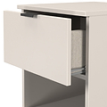 Huxley 2 Drawer Bedside Cashmere from Roseland Furniture