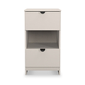 Huxley 2 Drawer Bedside Cashmere from Roseland Furniture