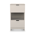 Huxley 2 Drawer Bedside Cashmere from Roseland Furniture