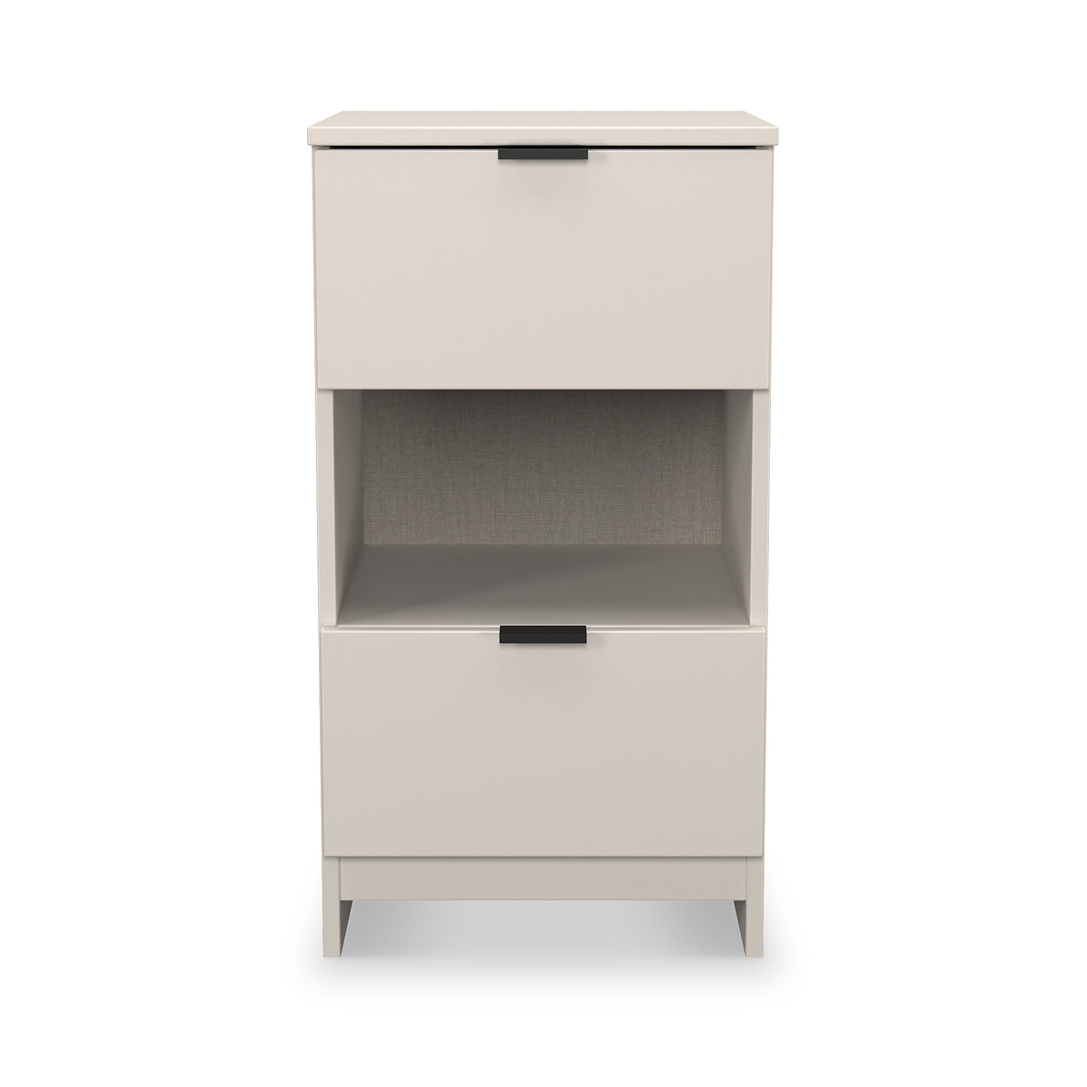 Huxley 2 Drawer Bedside Cashmere from Roseland Furniture