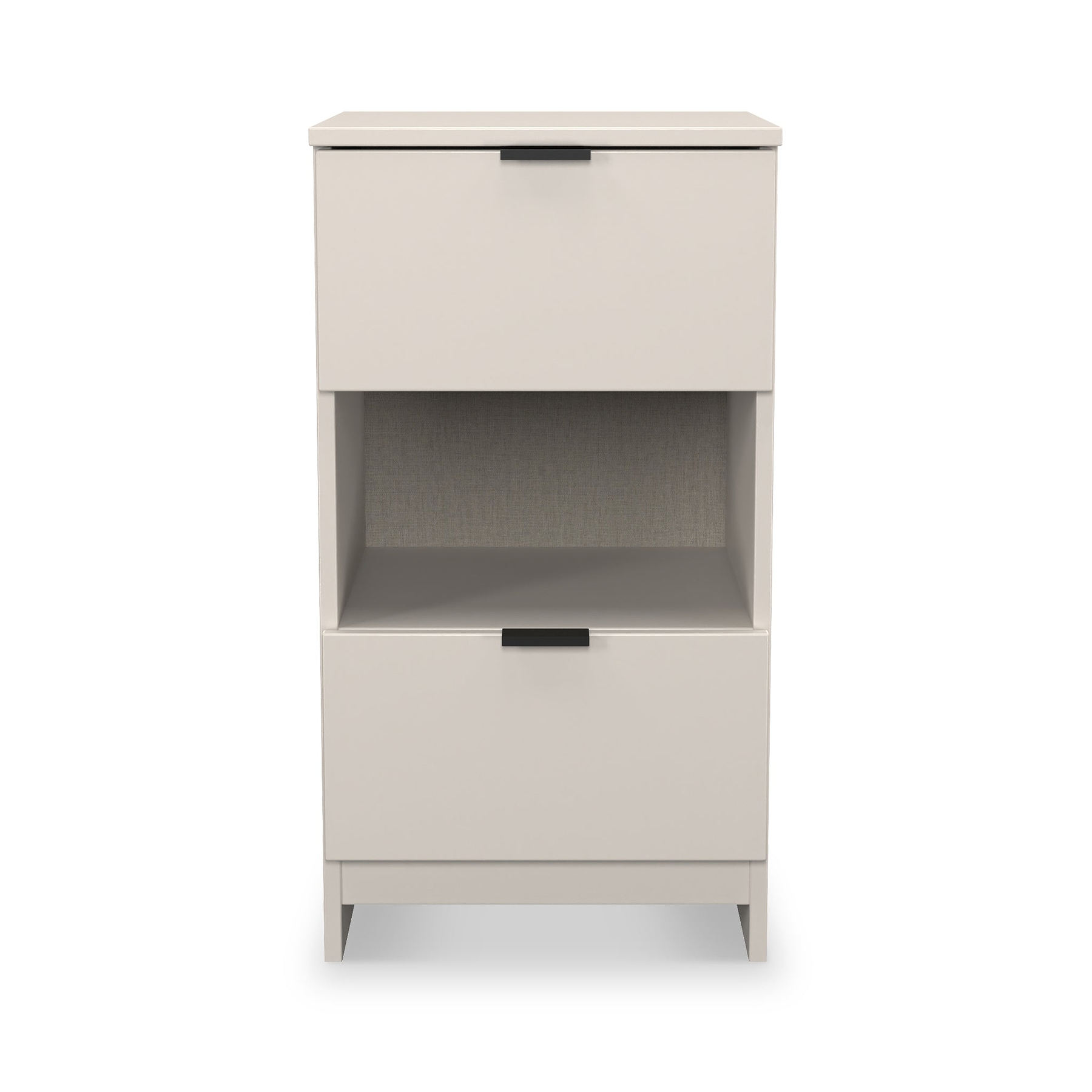 Huxley 2 Drawer Bedside Cashmere from Roseland Furniture