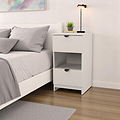 Huxley 2 Drawer Bedside Cashmere from Roseland Furniture