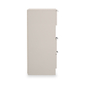 Huxley 3 Drawer Bedside Cashmere from Roseland Furniture
