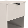 Huxley 1 Drawer Bedside Cashmere from Roseland Furniture