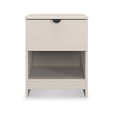 Huxley 1 Drawer Bedside Cashmere from Roseland Furniture