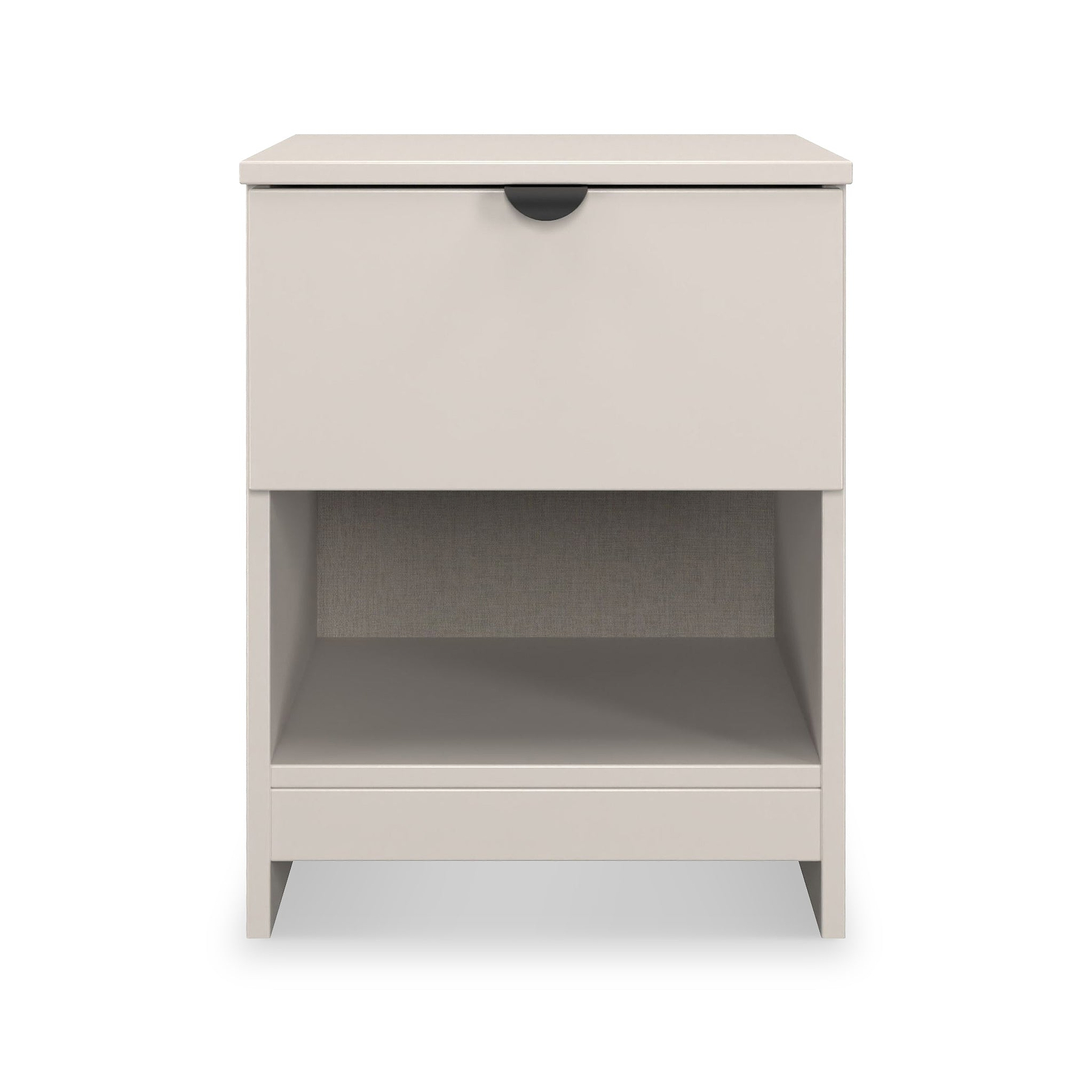 Huxley 1 Drawer Bedside Cashmere from Roseland Furniture