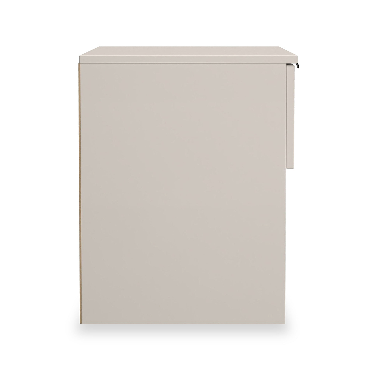 Huxley 1 Drawer Bedside Cashmere from Roseland Furniture