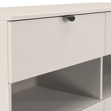 Huxley 4 Drawer Midi Chest Cashmere from Roseland Furniture