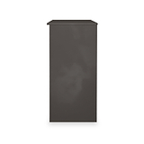 Huxley 2 Drawer Dressing Table Oak Graphite from Roseland Furniture