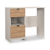 Huxley 2 Drawer Dressing Table Oak Cashmere from Roseland Furniture