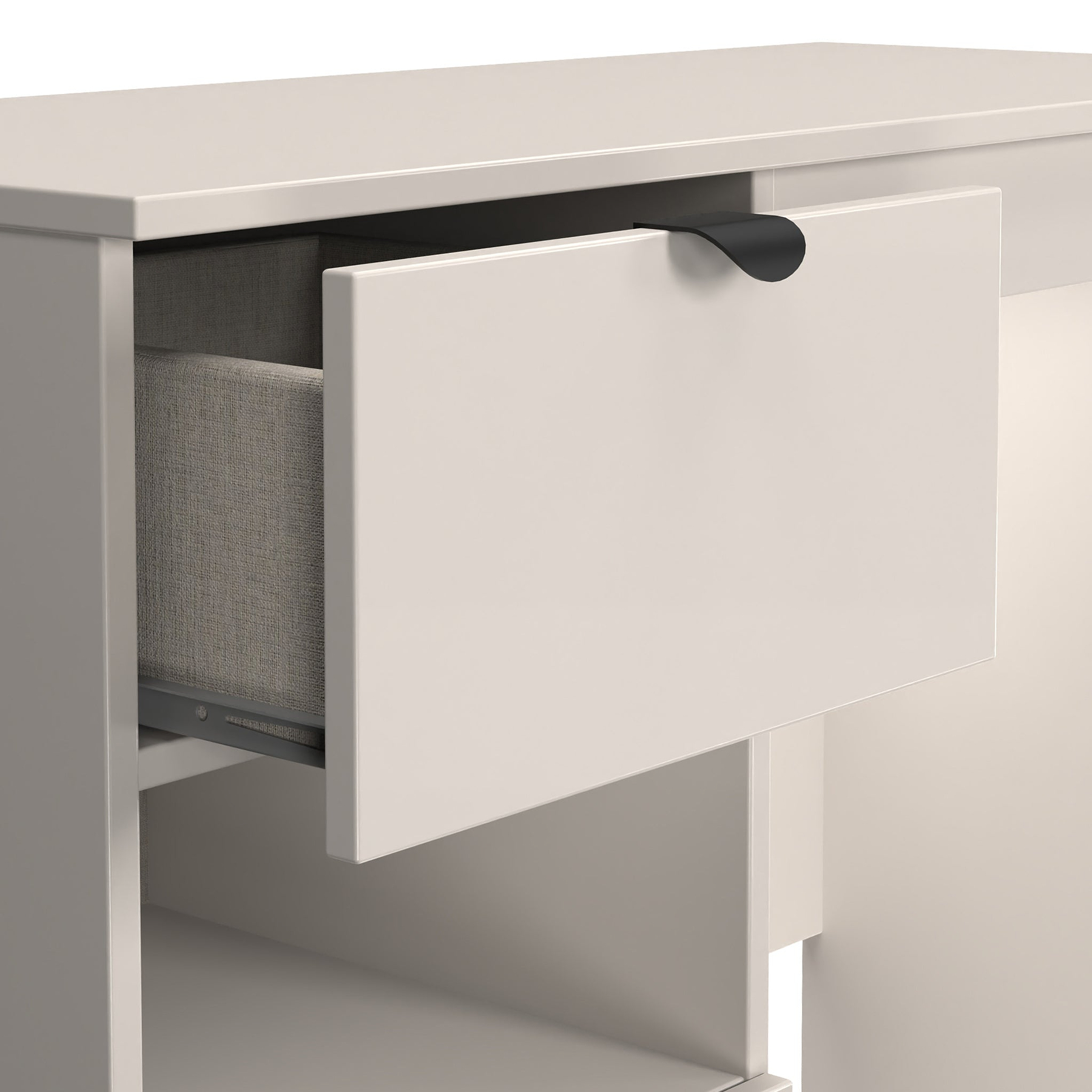 Huxley 2 Drawer Dressing Table Cashmere from Roseland Furniture