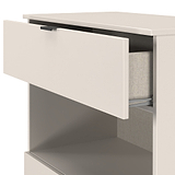 Huxley 2 Drawer Deep Chest Cashmere from Roseland Furniture