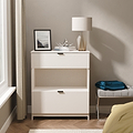 Huxley 2 Drawer Deep Chest Cashmere from Roseland Furniture