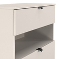Huxley 3 Drawer Deep Chest Cashmere from Roseland Furniture