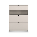 Huxley 3 Drawer Deep Chest Cashmere from Roseland Furniture