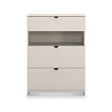 Huxley 3 Drawer Deep Chest Cashmere from Roseland Furniture