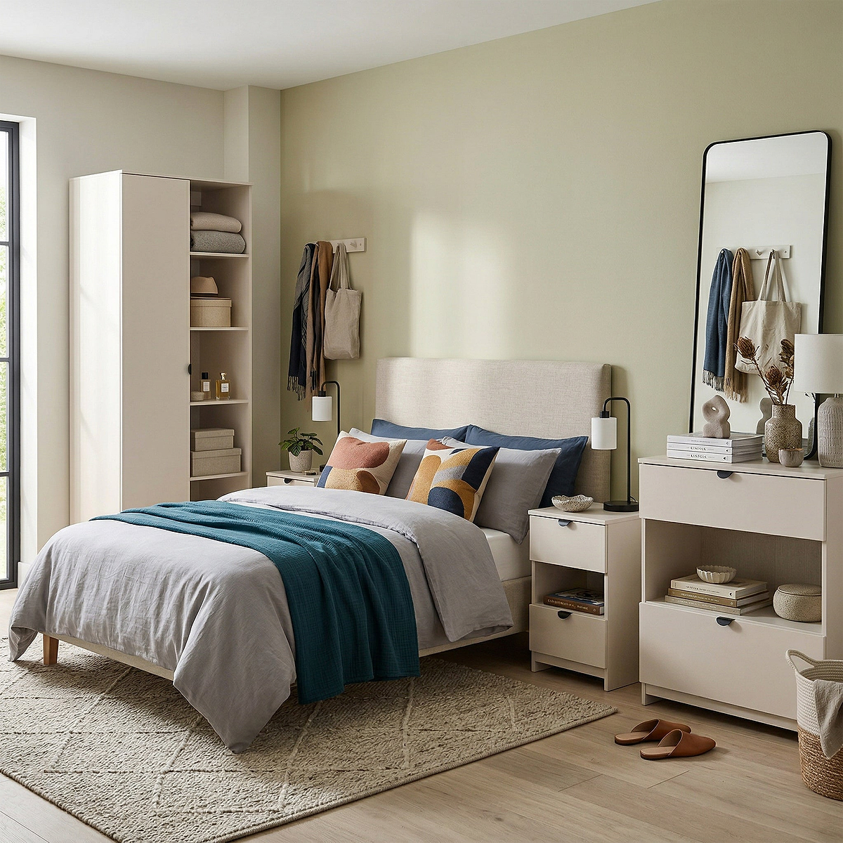 Huxley 4 Piece Bedroom Furniture Set Kashmir Matt from Roseland Furniture