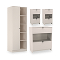 Huxley 4 Piece Bedroom Furniture Set Kashmir Matt from Roseland Furniture