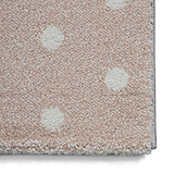 Brockton Pink Star & Heart Kids Rug