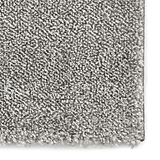 Brockton Grey Cream Square Patterned Hand Carved Rug
