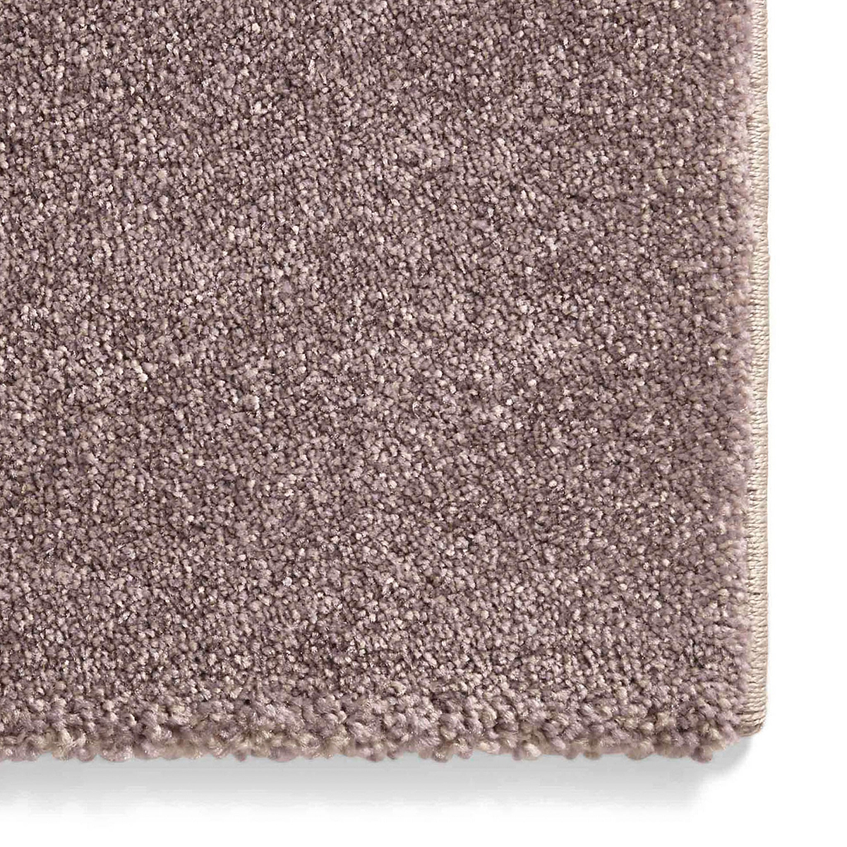Brockton Purple Beige Square Patterned Hand Carved Rug