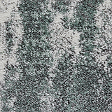 Brockton Green Abstract Patterned Hand Carved Rug