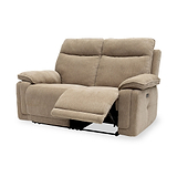 Adrian-fabric-2-seater-electric-recliner-sofa-camel from Roseland Furniture