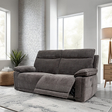 Adrian-fabric-3-seater-electric-recliner-sofa-charcoal from Roseland Furniture