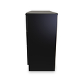 Beckett Black Gloss 6 Drawer Wide Chest from Roseland