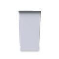 Beckett White Gloss 6 Drawer Wide Chest from Roseland