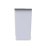 Beckett White Gloss 6 Drawer Wide Chest from Roseland