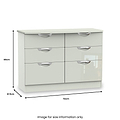 Beckett 6 Drawer Wide Chest from Roseland Furniture