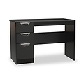Beckett Black Gloss 3 Drawer Storage Desk from Roseland Furniture