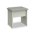 Beckett Cream Gloss Stool from Roseland