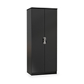 Beckett Black Gloss 2 Door Wardrobe by Roseland Furniture