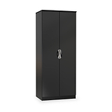 Beckett Black Gloss 2 Door Wardrobe by Roseland Furniture
