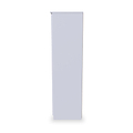 Beckett White Gloss 2 Door Wardrobe by Roseland Furniture