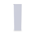 Beckett White Gloss 2 Door 2 Drawer Wardrobe by Roseland Furniture