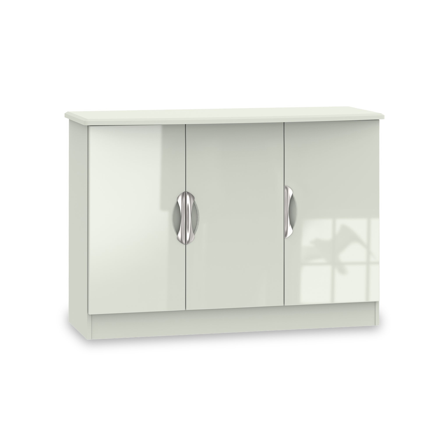 Beckett Cream 3 Door Sideboard by Roseland Furniture