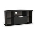 Beckett Black Gloss Corner TV Unit from Roseland