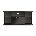 Beckett Black Gloss Corner TV Cabinet from Roseland