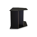 Beckett Black Gloss Corner TV Unit from Roseland